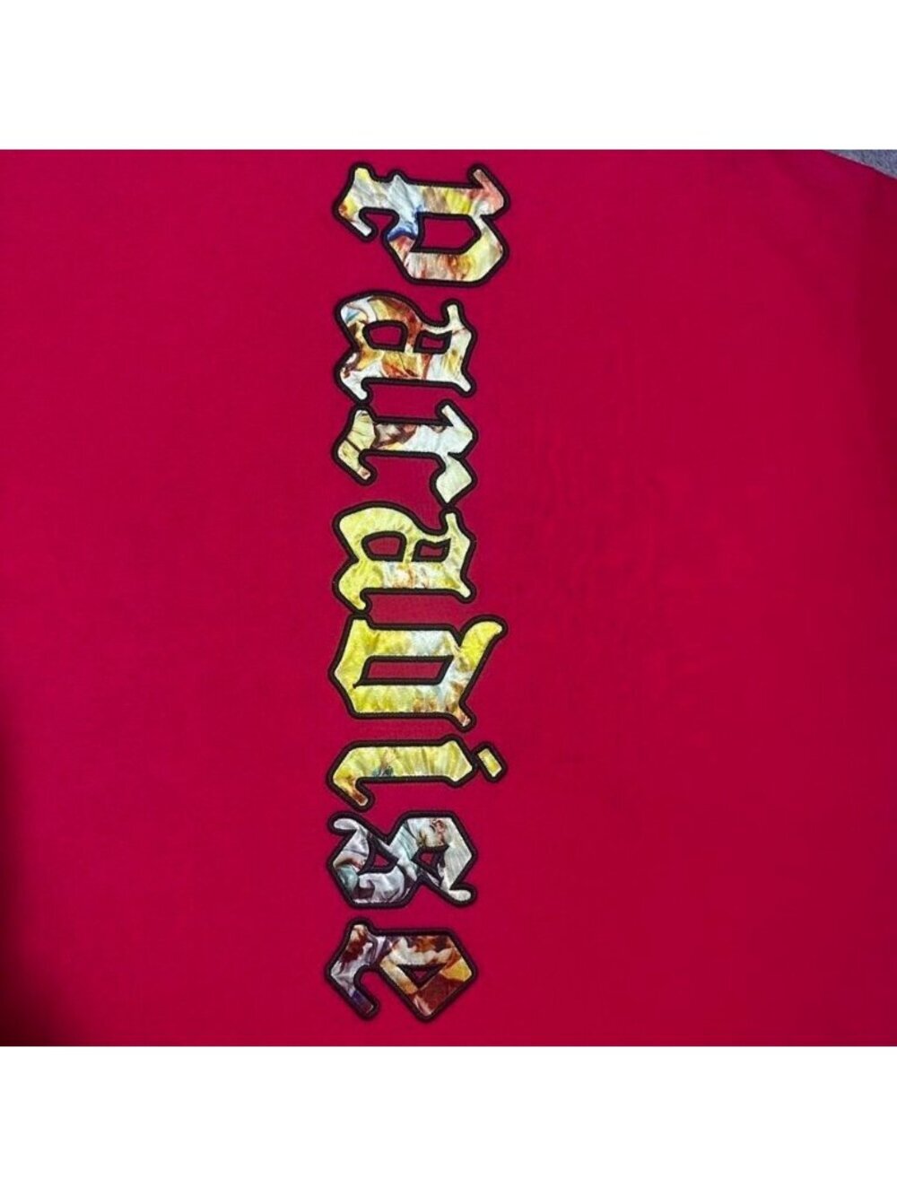 Forever 21 Graphic T-Shirt Mens XXL Red Lost in Heaven Paradise Dove Streetwear - Picture 7 of 8